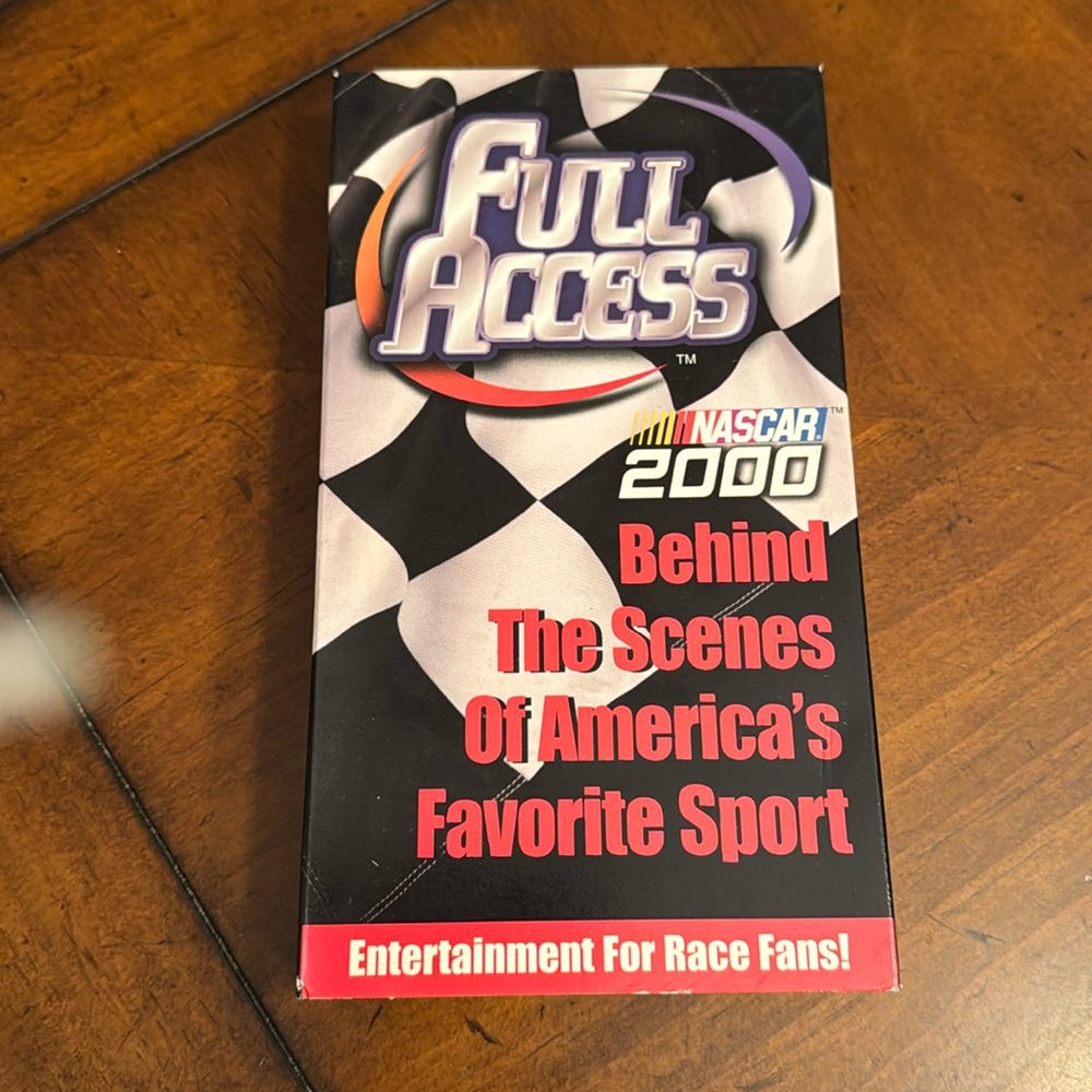 2/$5 Nascar 2000 Behind the Scenes VHS
